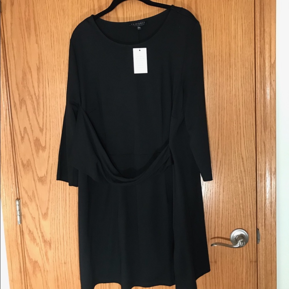 Eloquii size 18 black tunic